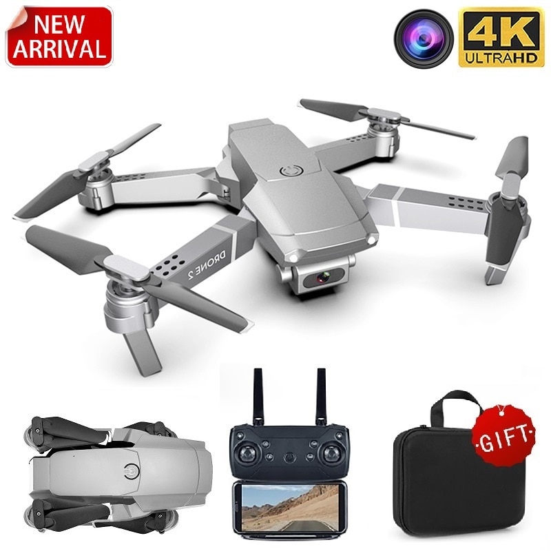 LSRC 2020 E68pro Mini Drone HD 4K 1080P WiFi FPV Camera Drones Height Hold Mode RC Foldable Quadcopter Dron Boy Toy Gift E58/E68-5