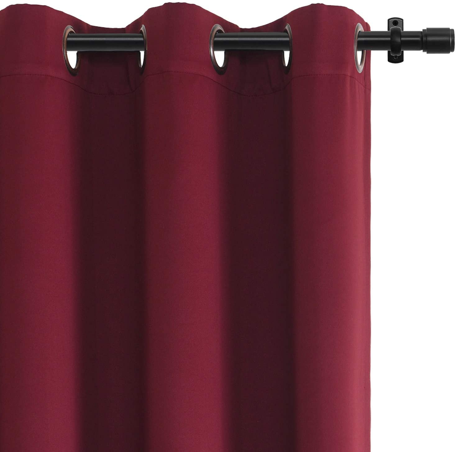 RHF Wide Thermal Blackout Patio Door Curtain Panel, Sliding Door