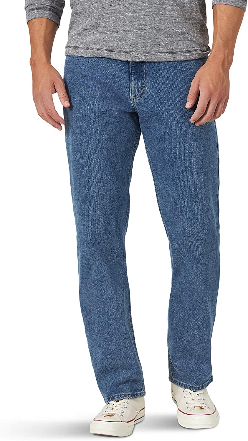 Wrangler Authentics Men's Classic 5-Pocket Relaxed Fit Flex Jean 