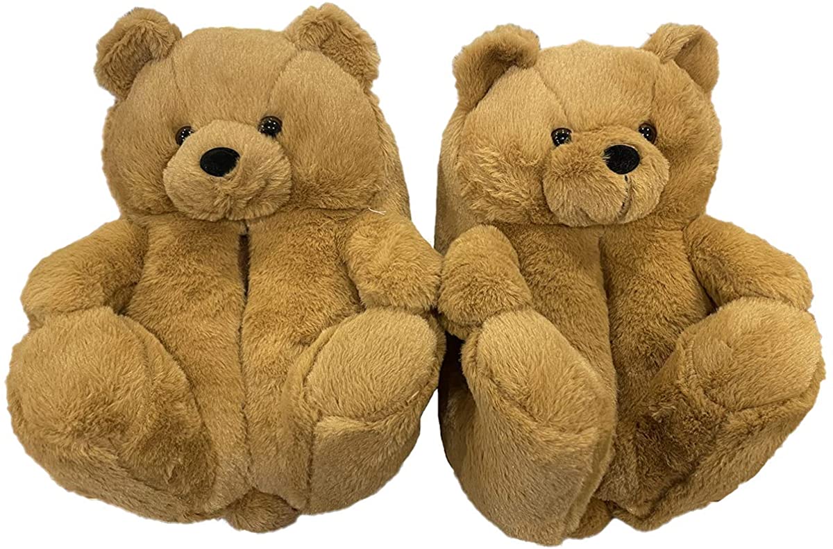 alayger teddy bear slippers