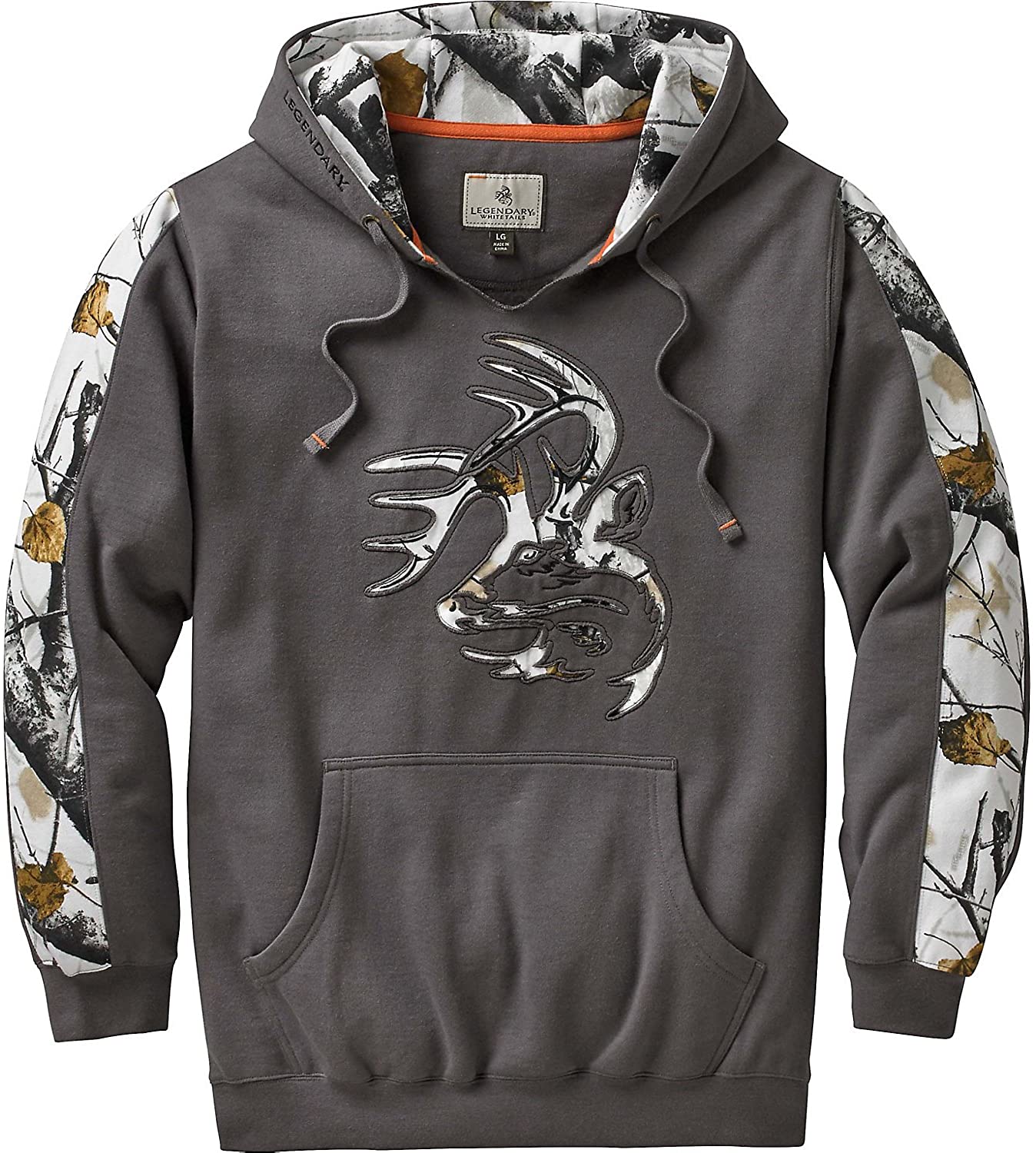 Legendary Whitetails Mens Camo Plaid Outfitter Hoodie
