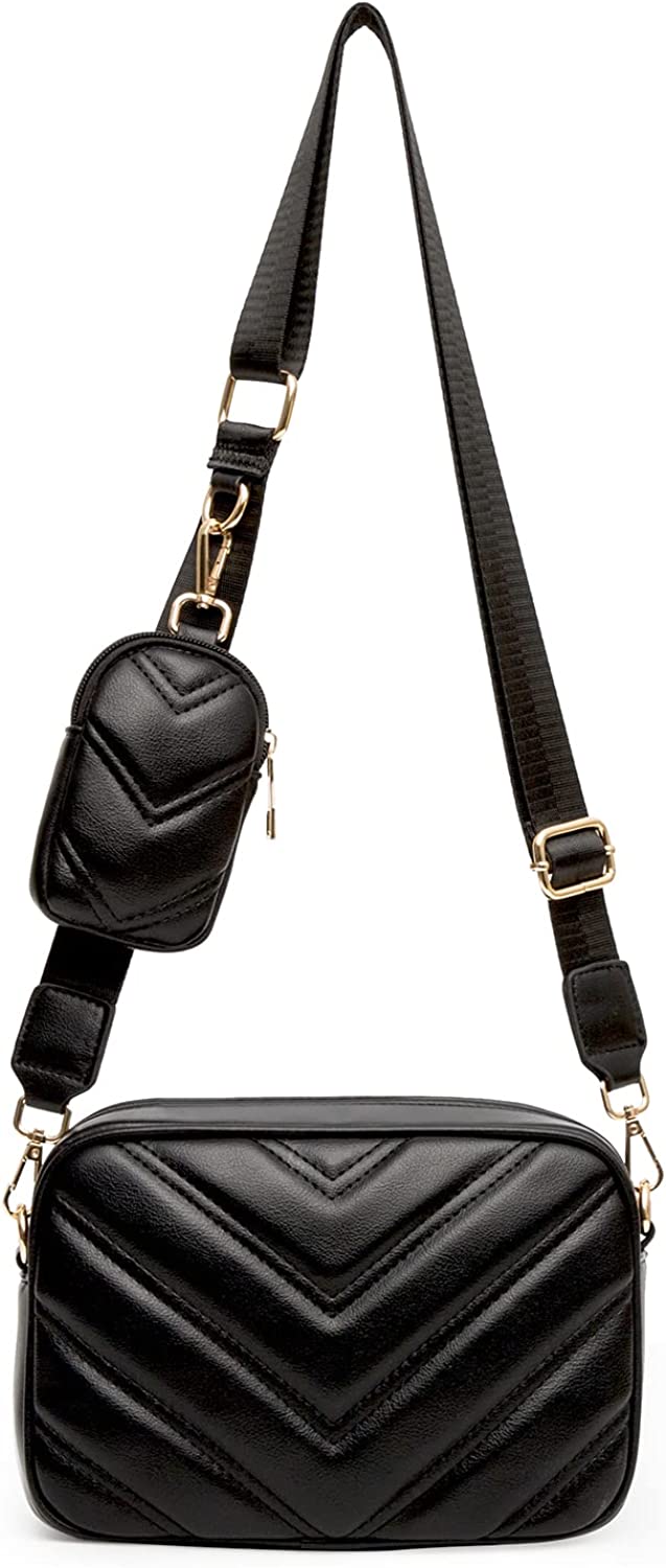Small Leather Tab Purse in Black - | Lakeland Leather