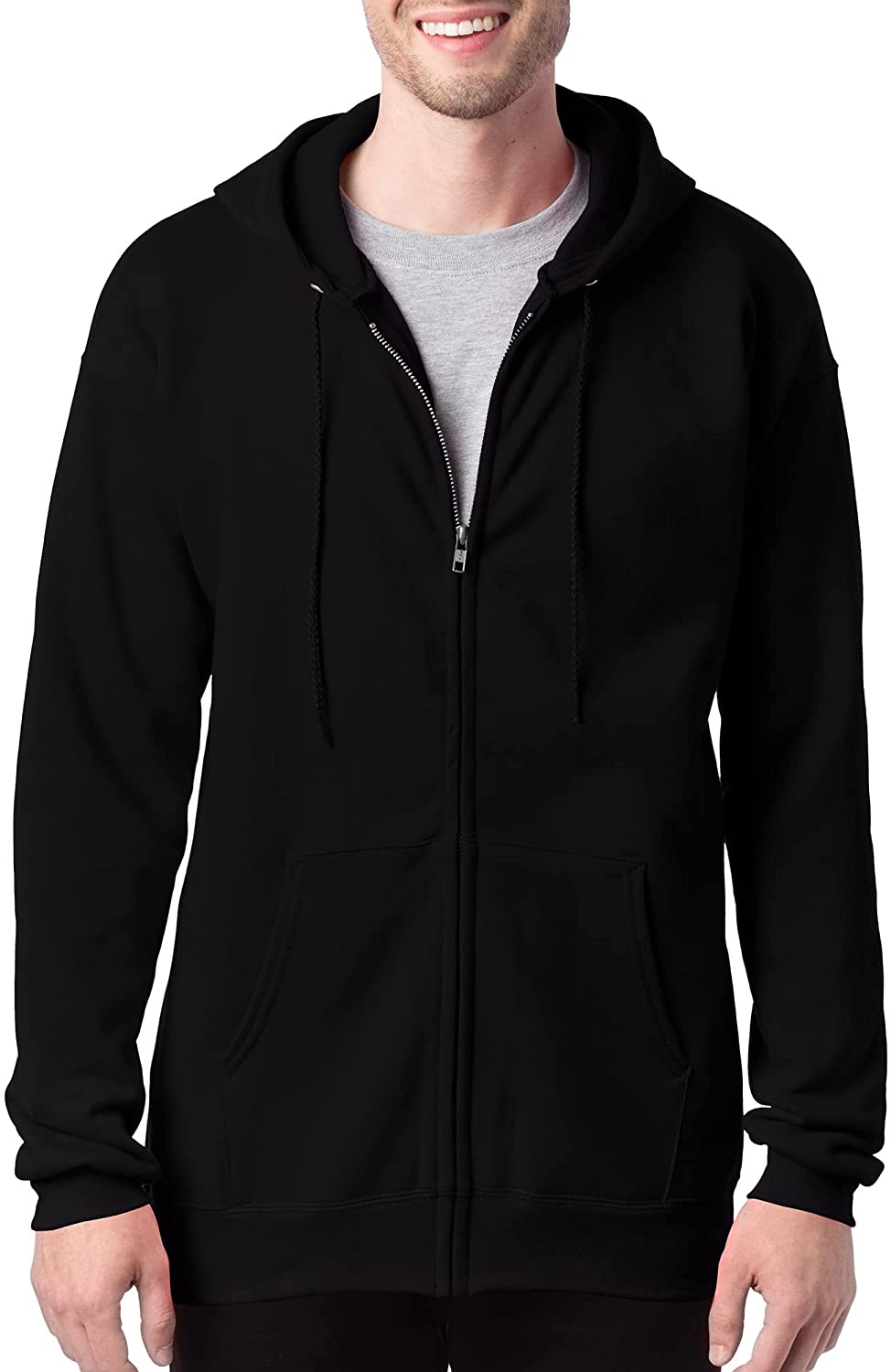 Hanes Adult Ultimate Cotton Full-Zip Hoodie - Business Apparel – EZ  Corporate Clothing