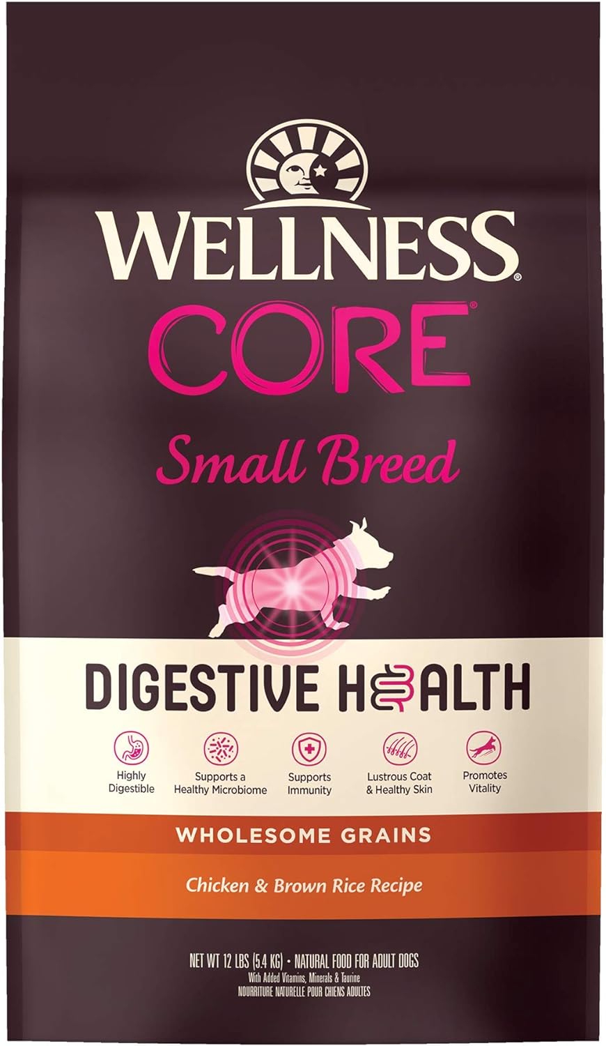 Wellness CORE Digestive Health Dry Dog Food with Wholesome Grains