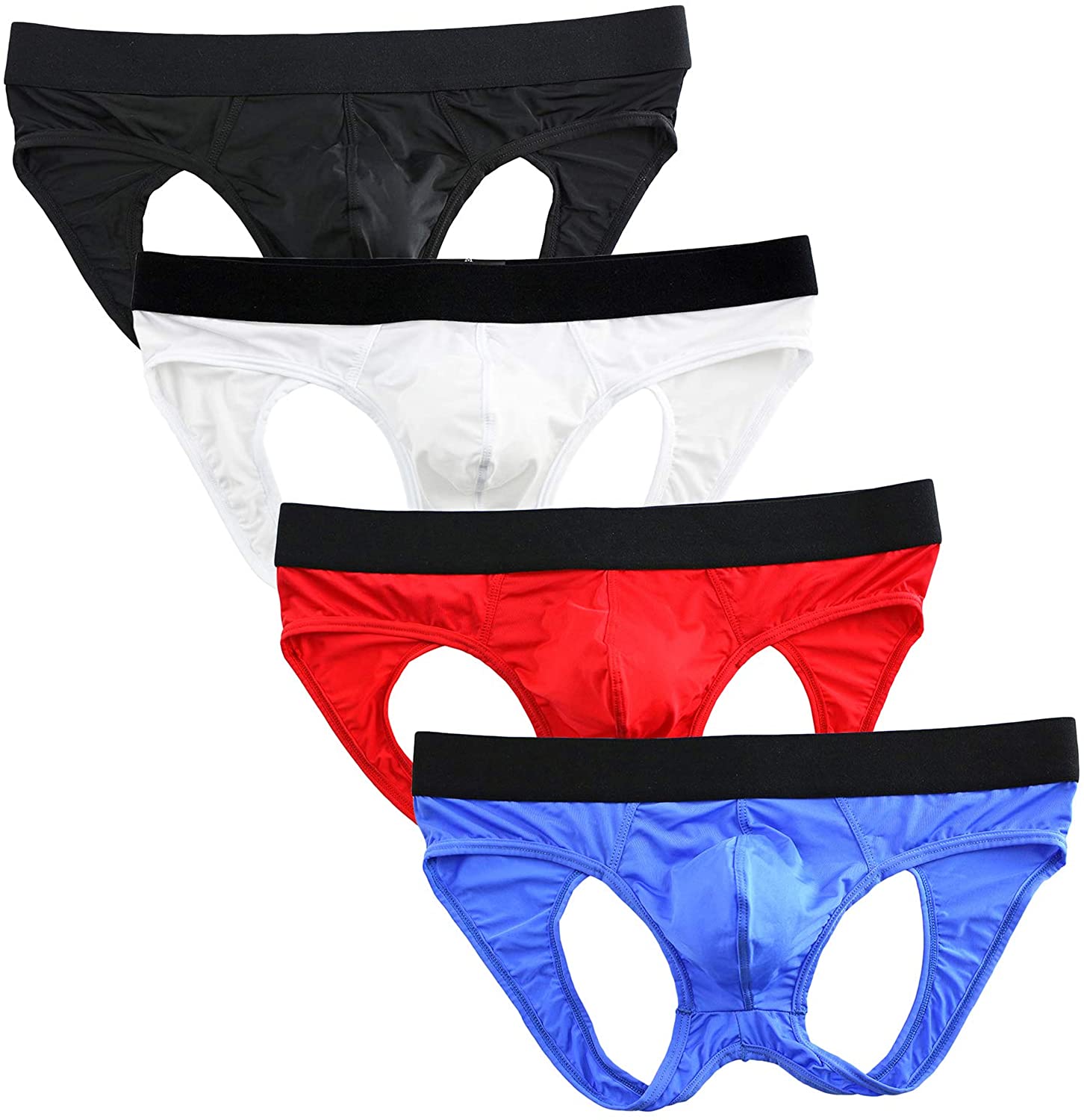 YuKaiChen Men's Jockstrap Athletic Supporter Underwear Briefs Low Rise ...