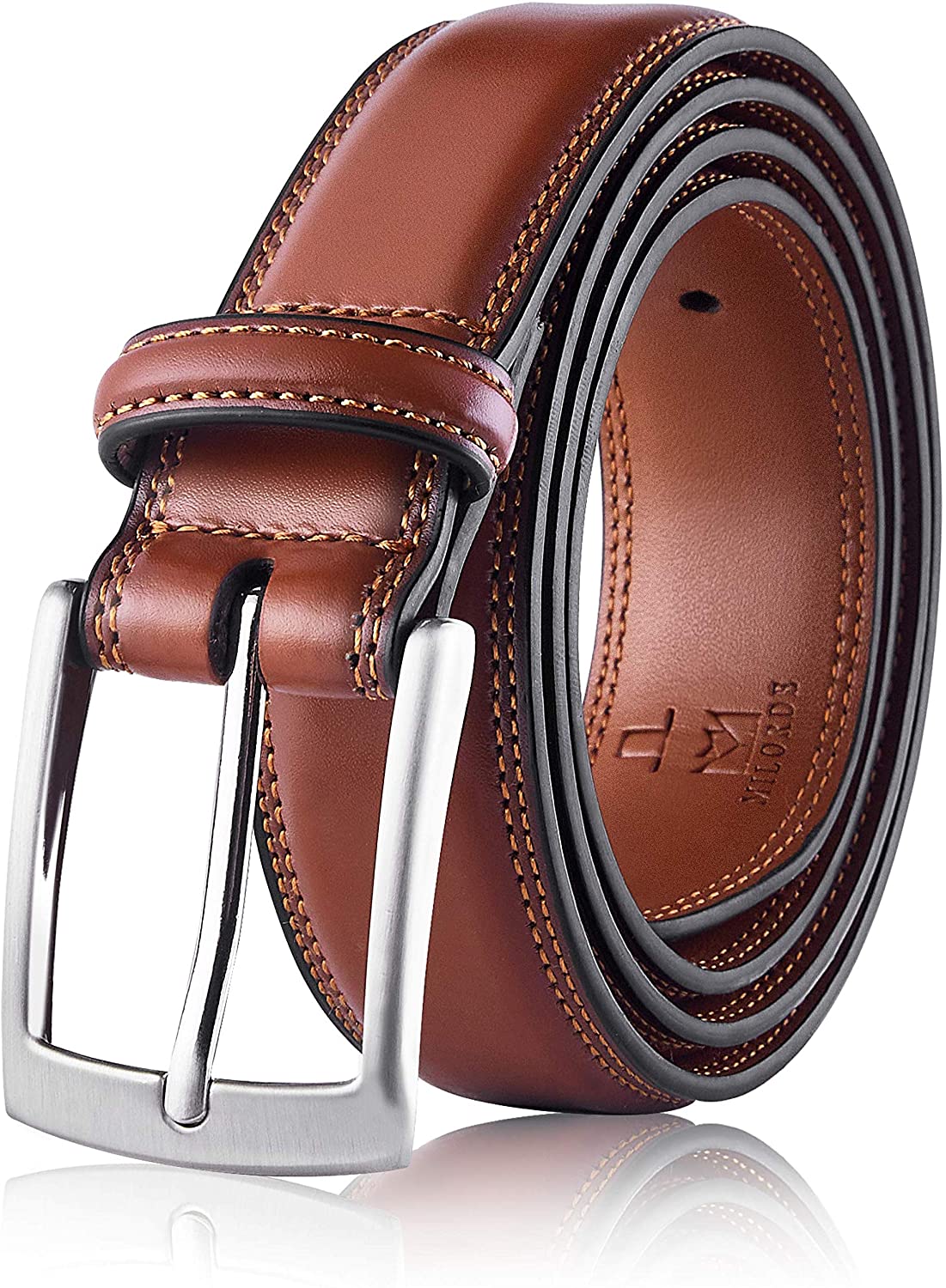 men leather dress belts