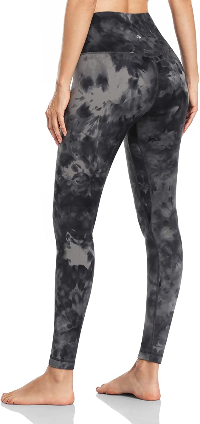 HeyNuts Essential Full Length Yoga Leggings, Women's High Waisted Workout  Compre