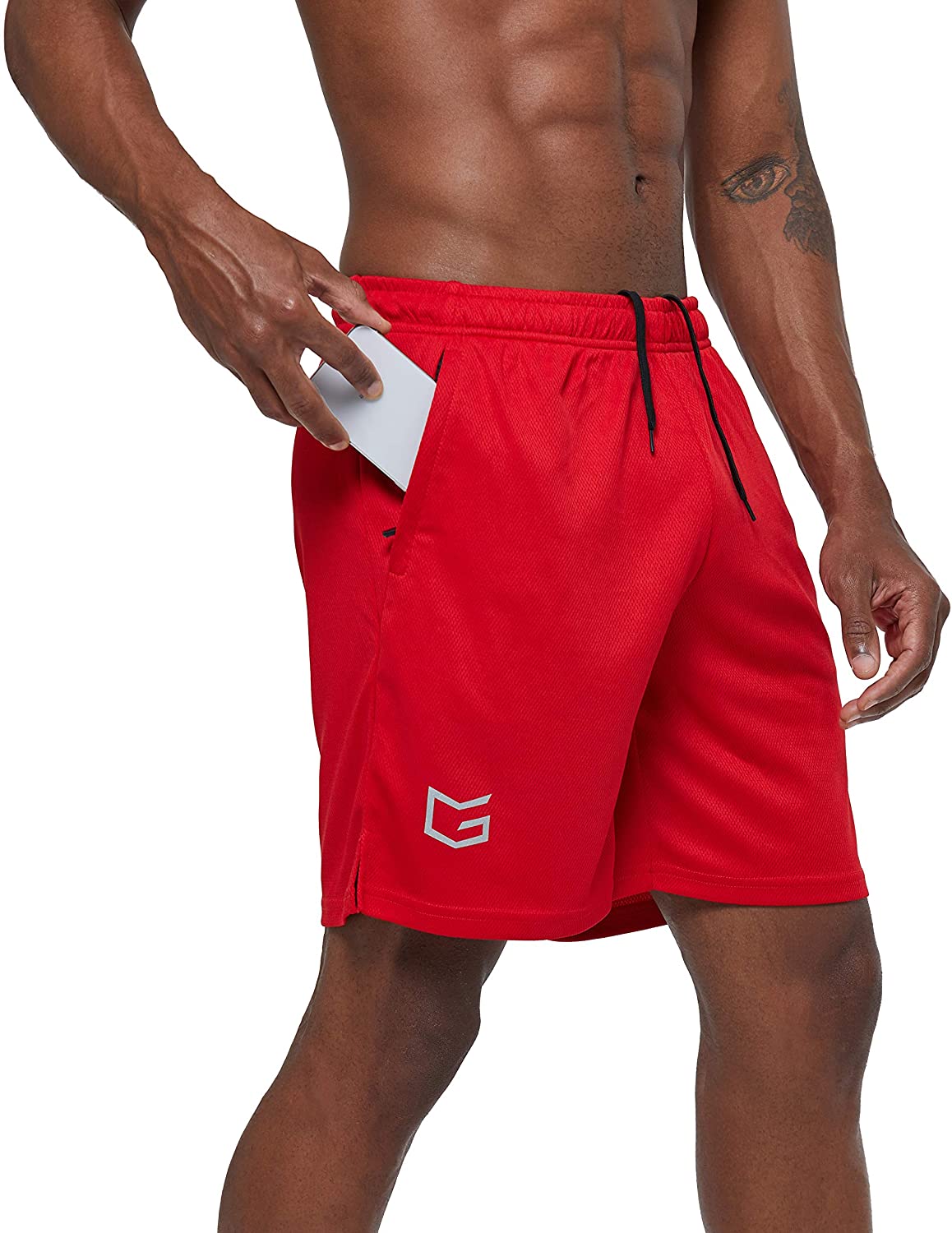 G Gradual Men's 3'' Running Shorts Gym Quick Dry Athletic Workout Pocket  Lightweight - AliExpress