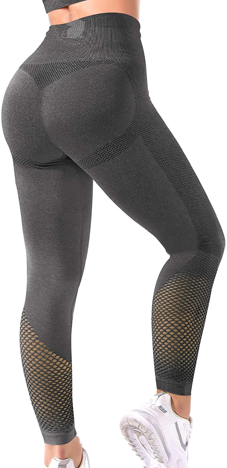 YEOREO Women Booty Scrunch Workout Leggings Butt Lifting High Waist Gym  Yoga Seamless Compression Pants, #0 Mocha, Small : : Clothing,  Shoes & Accessories