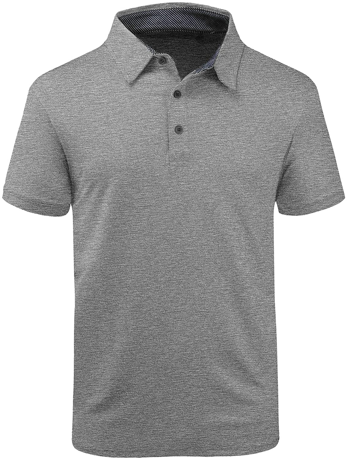 V VALANCH Mens Golf Polo Shirts Long/Short Sleeve Moisture Wicking  Performance S eBay
