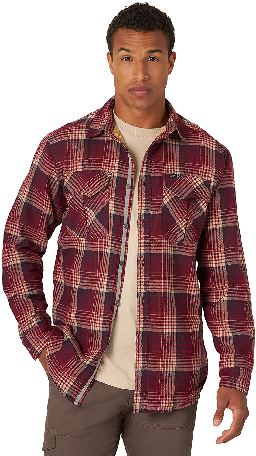 wrangler thermal shirts