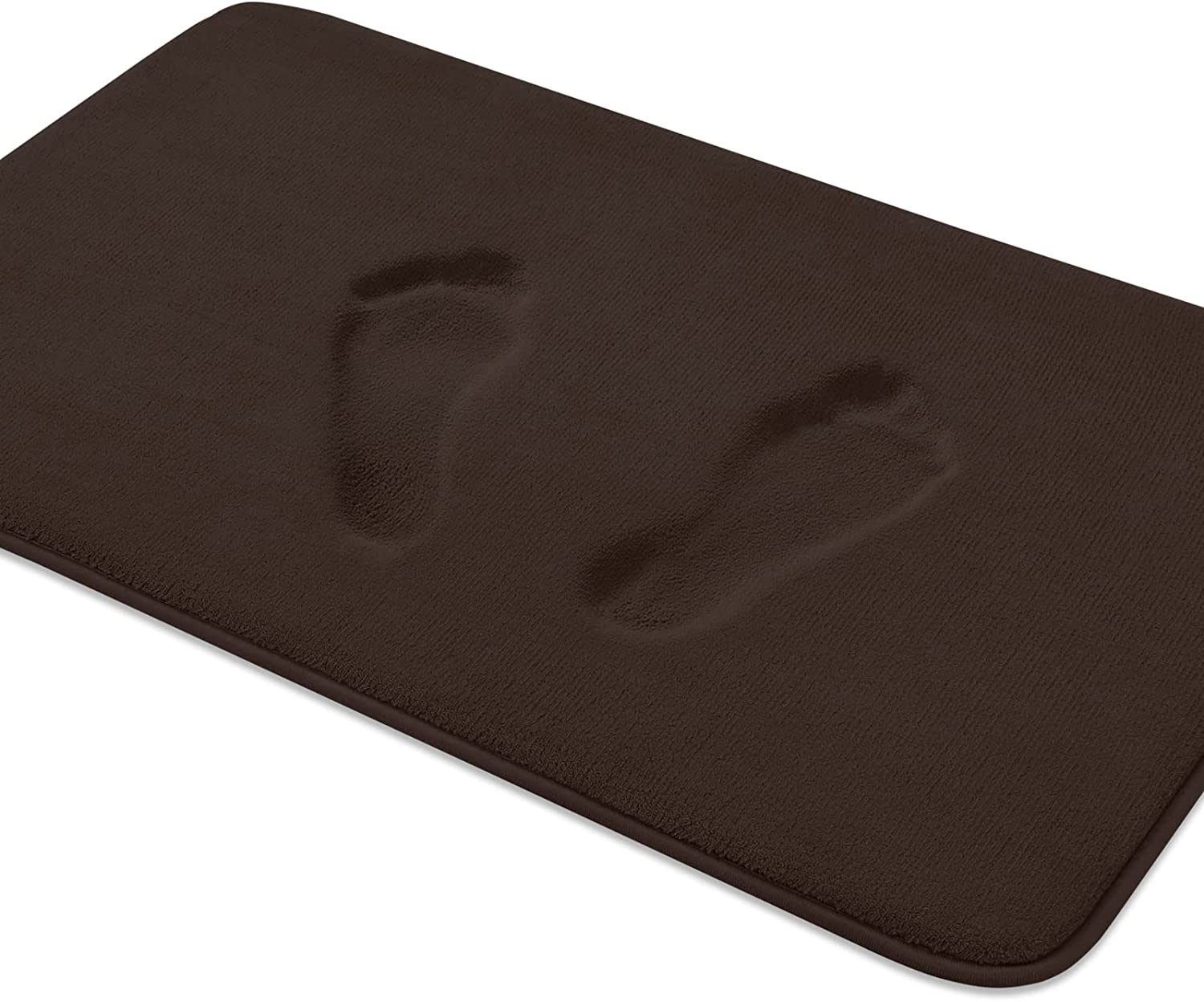 MAYSHINE Memory Foam Non Slip Anti Fatigue Bath Mat | Thick Absorbent Plush  Velv