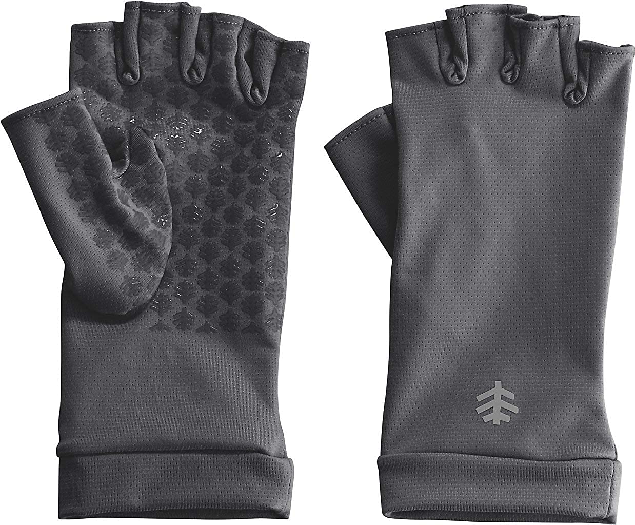 Coolibar UPF 50 Unisex Perpetua UV Long Fingerless Sun Gloves Sun Protective 