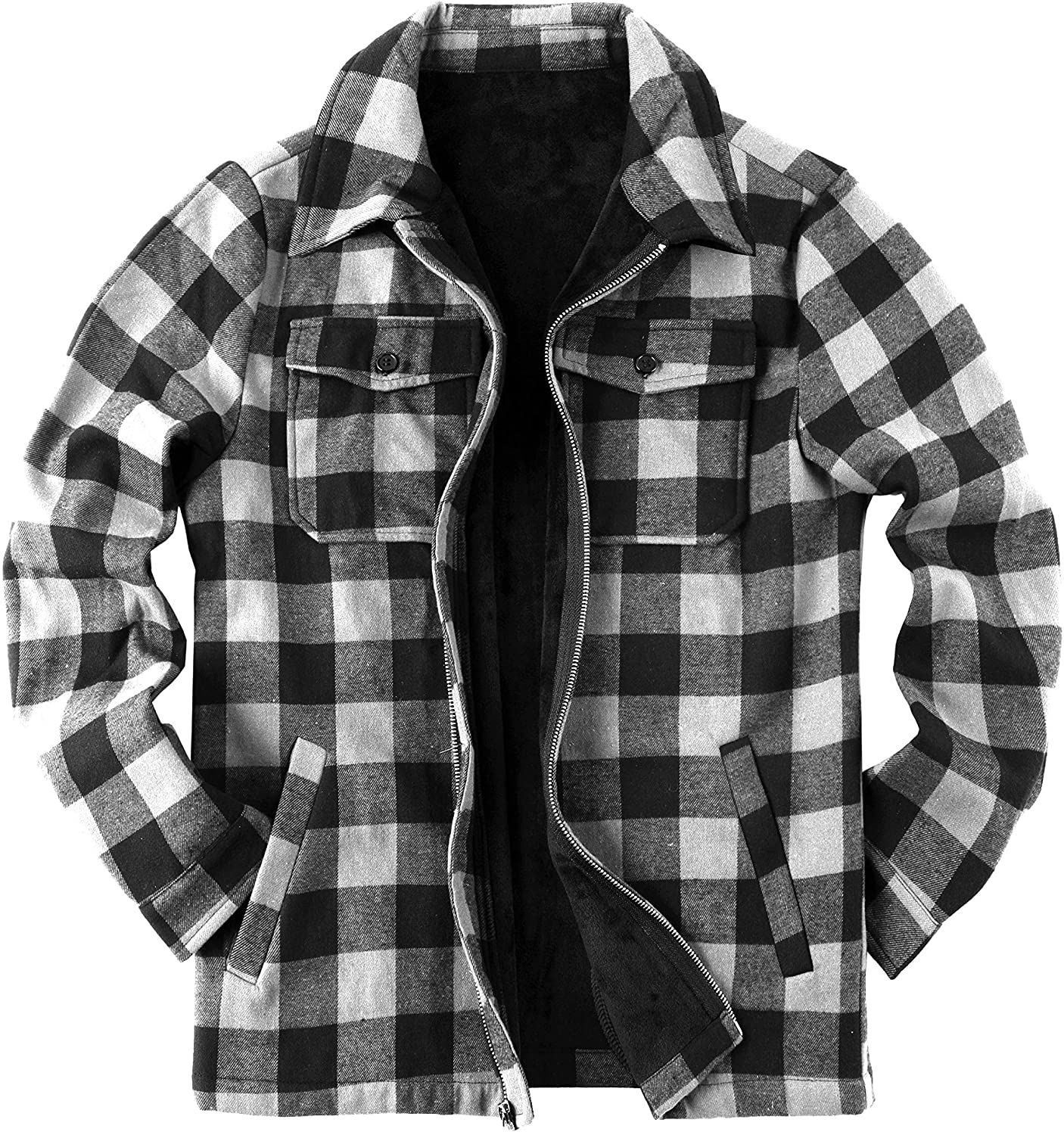 black and white plaid jacket mens