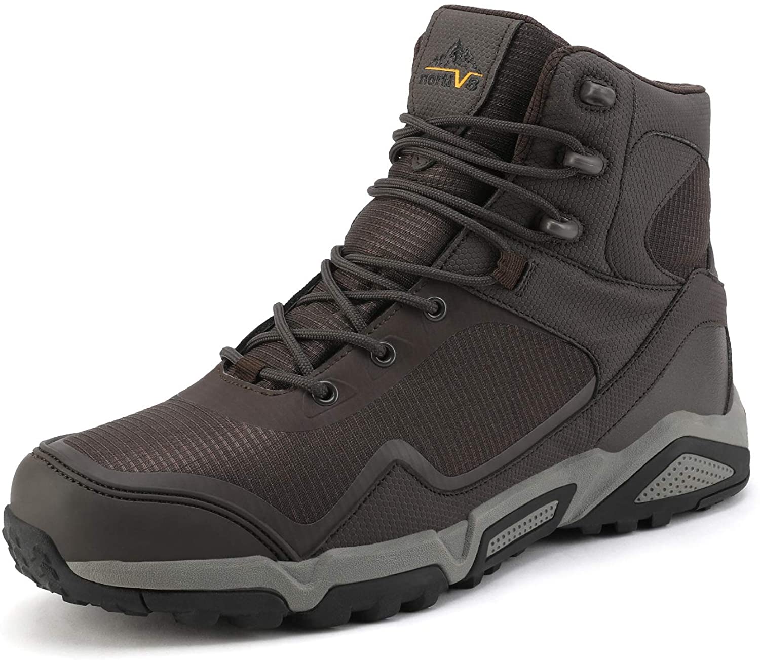 NORTIV 8 Men's Waterproof Hiking Boots Outdoor Trekking