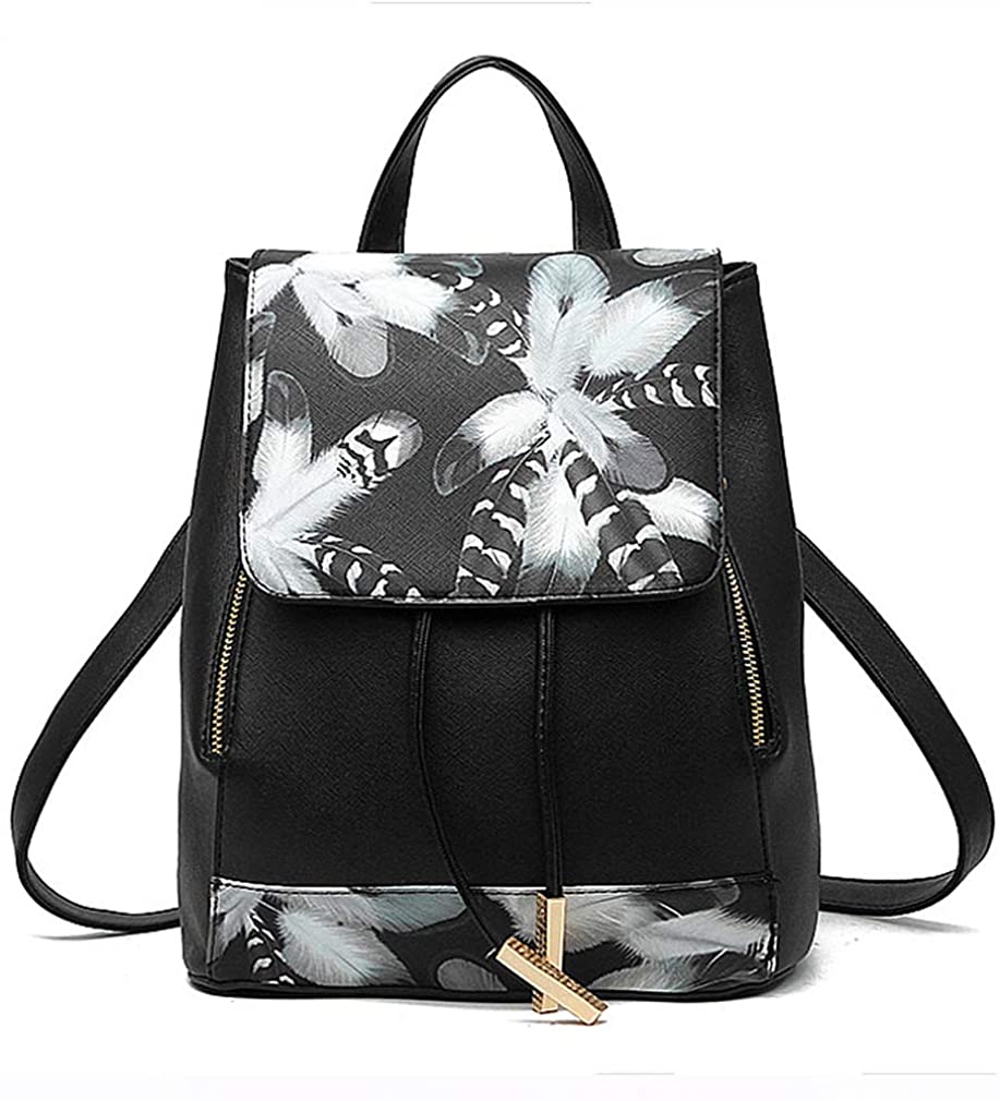 Pahajim Womens Bag Backpack Purse PU Leather Zipper Bags Fashion Casual  Rucksack | eBay