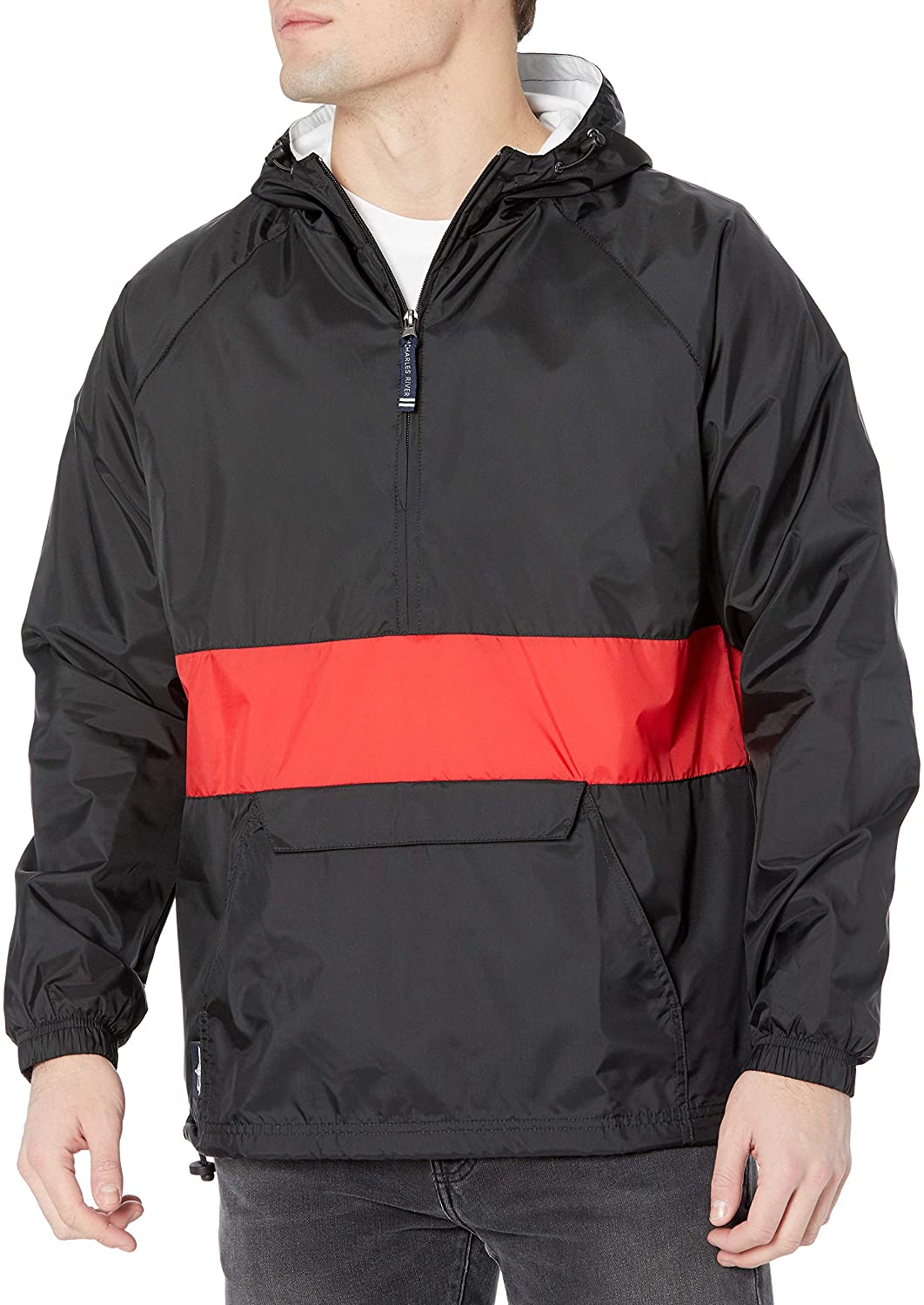 Charles River Apparel Pullover Rain unisex Reg/Ext adult Water-resistant  Jacket