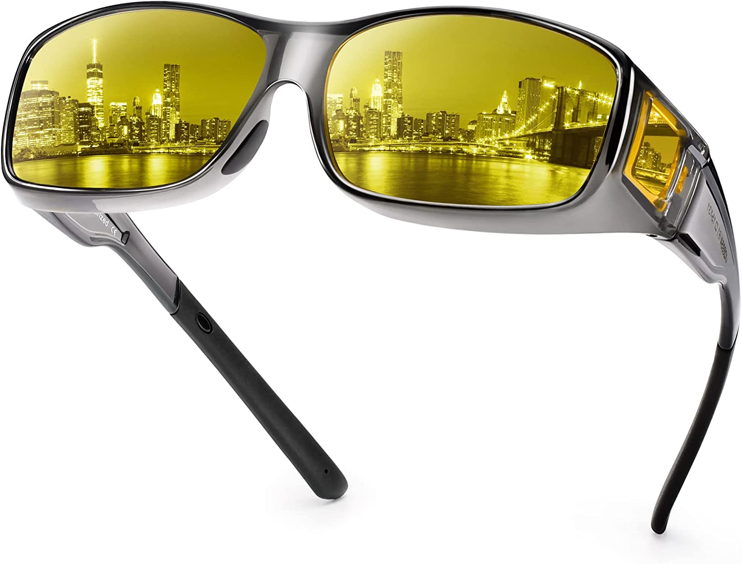 URUMQI Night Vision Driving Glasses Fit Over Glasses India