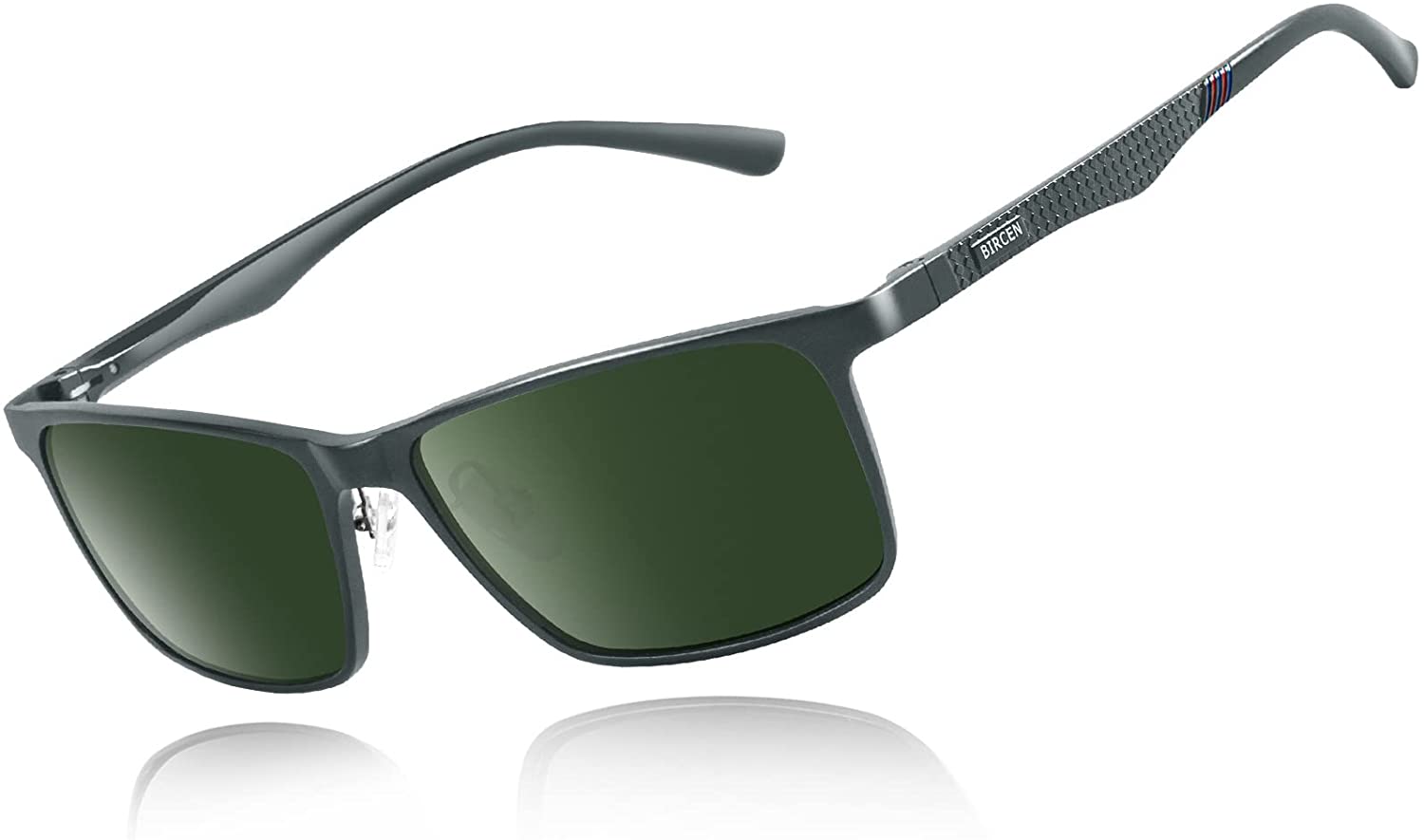 BIRCEN Mens Sunglasses Polarized UV Protection: Classic Shades for