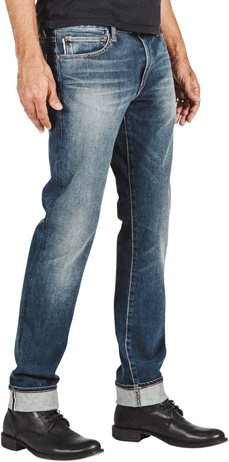 HIROSHI KATO Jeans Men's The Pen Slim Straight Rain 10.5 oz 4-Way ...