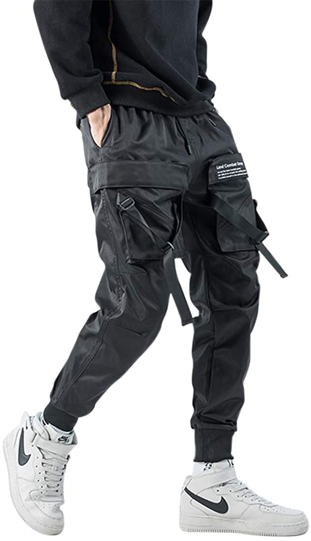 Aelfric Eden Men’s 26x26 Black Joggers Pants Multi-Pockets Outdoor Fashion  NWOT