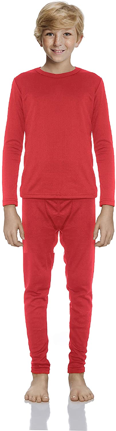 Rocky Thermal Underwear for Girls Cotton Knit Thermals Kids Base