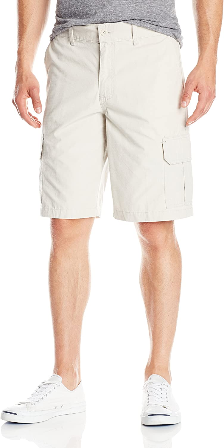 Lightweight ripstop cargo store shorts