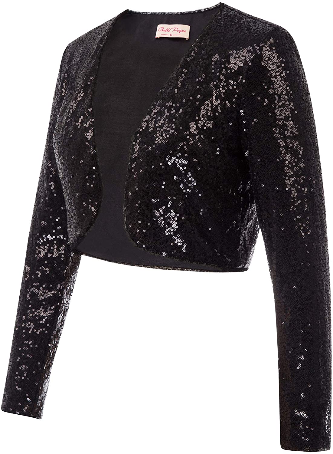 black glitter jacket