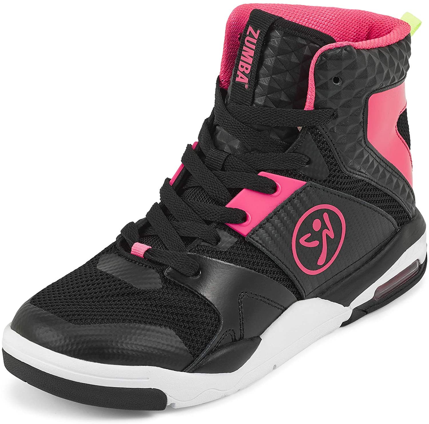 Zumba Air Classic Athletic High Top Shoes Dance Fitness Workout Sneakers for Women 