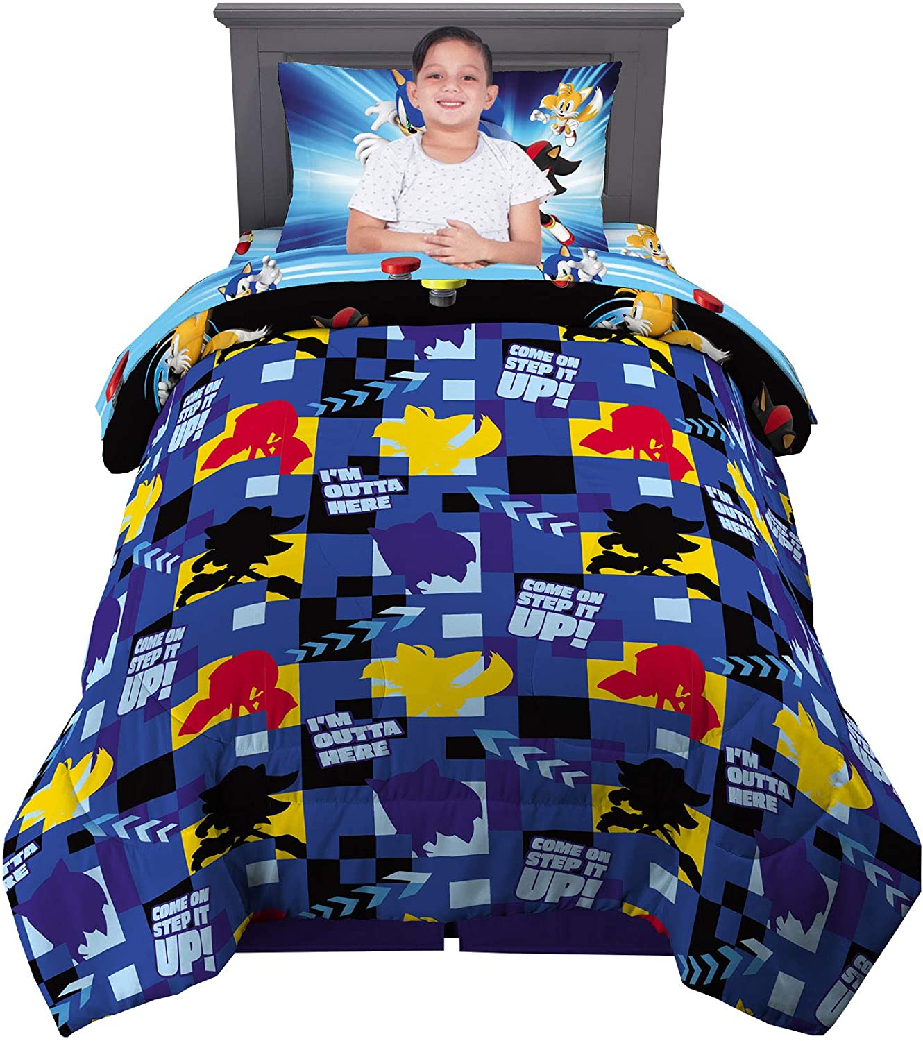 Franco Kids Bedding Super Soft Comforter and Sheet Set, 4 Piece Twin ...