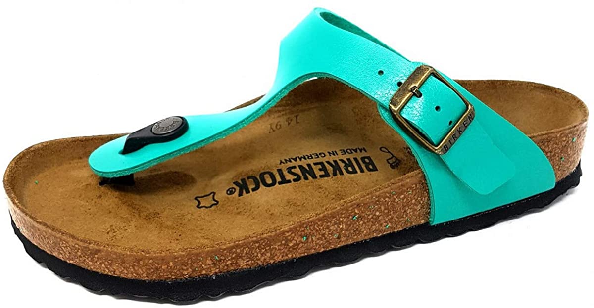 birkenstock gizeh mint green