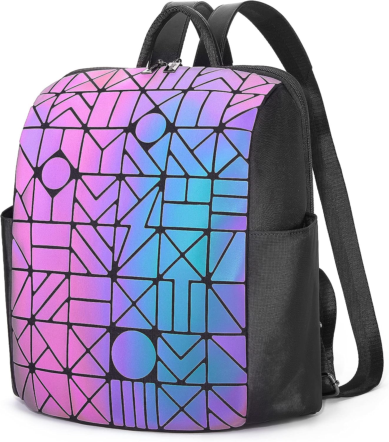  Geometric Luminous Purses and Handbags Holographic