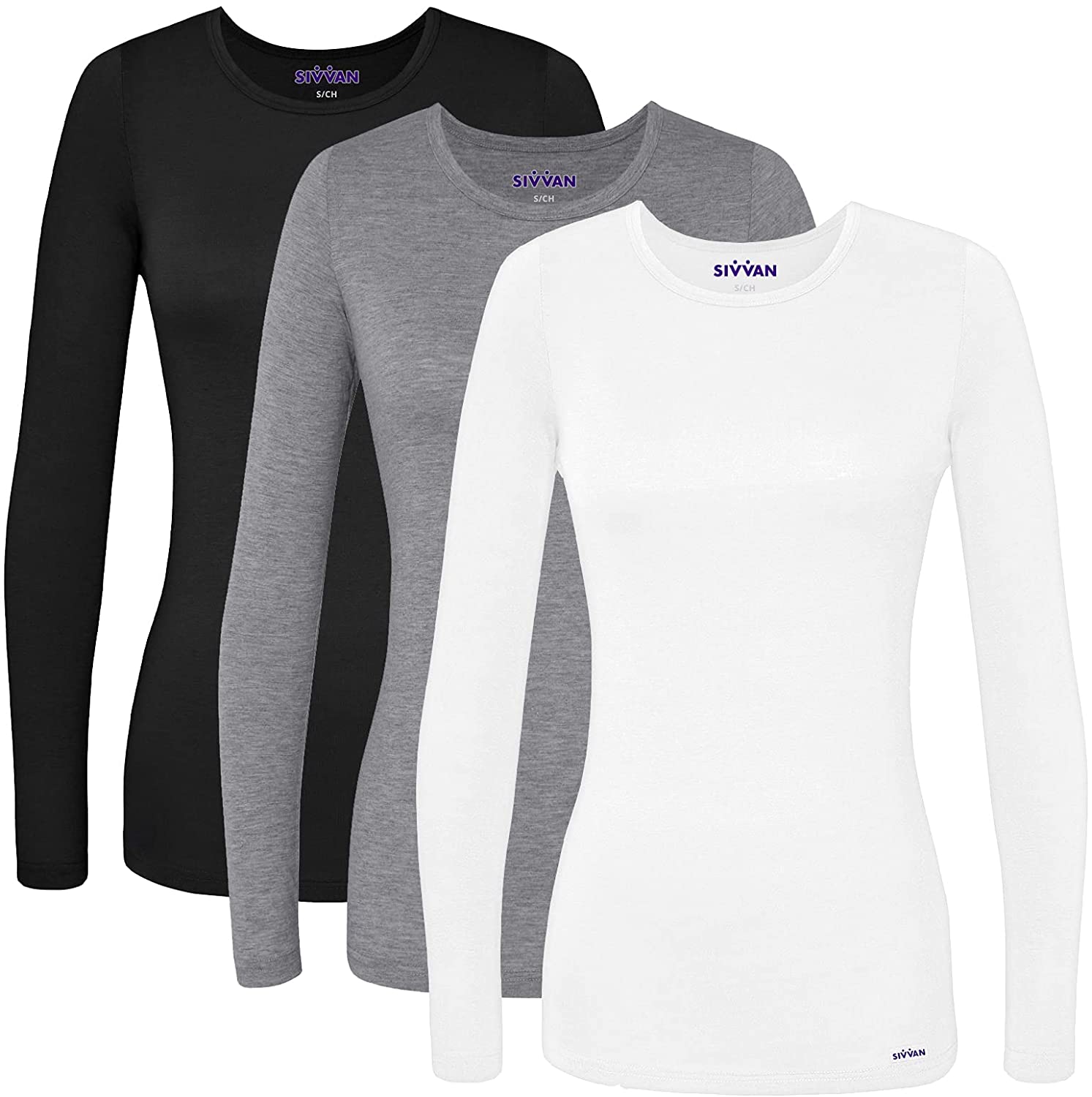  Sivvan Scrubs for Women - Long Sleeve Comfort