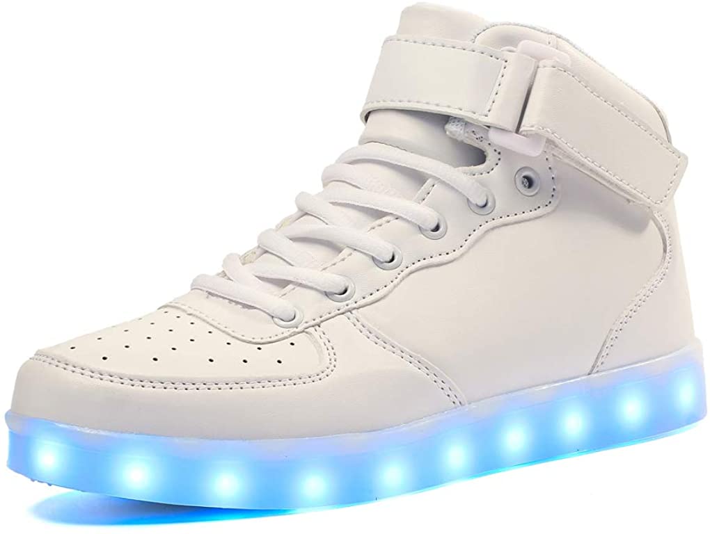 Inferieur fles uniek Voovix Unisex LED Shoes Light Up Shoes High Top for Women Men | eBay