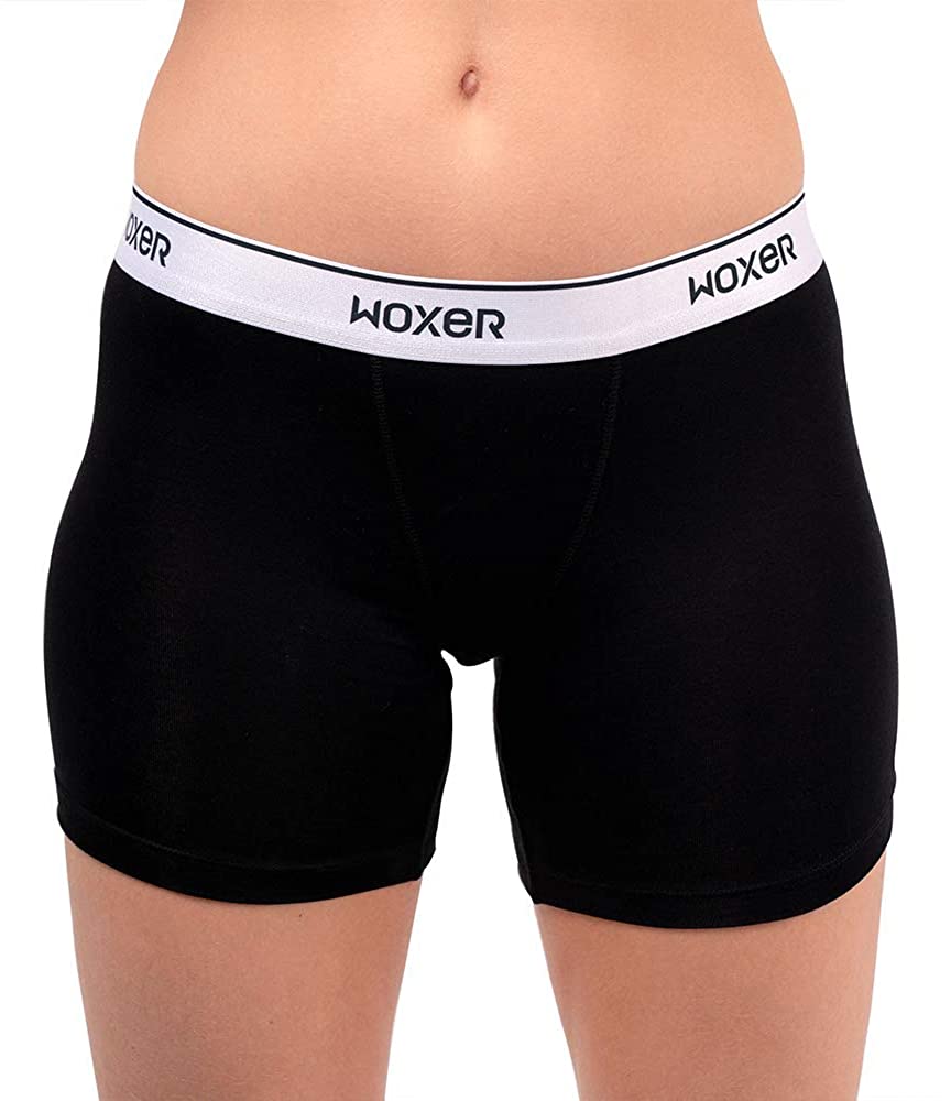 Buy Woxer Womens Boxer Briefs Underwear, Baller 5” Boyshorts Panties Soft  Anti-Chafing, No Roll Inseam Online at desertcartINDIA