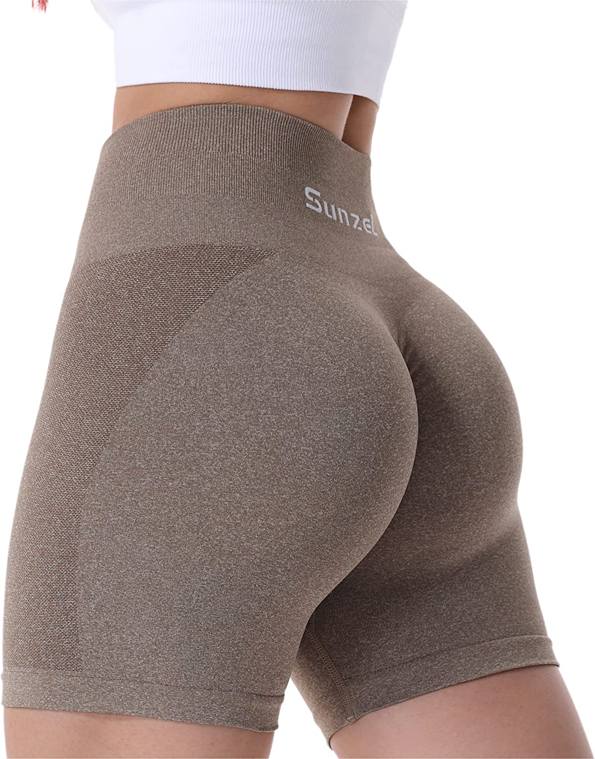  Sunzel Workout Biker Shorts Women Scrunch Butt