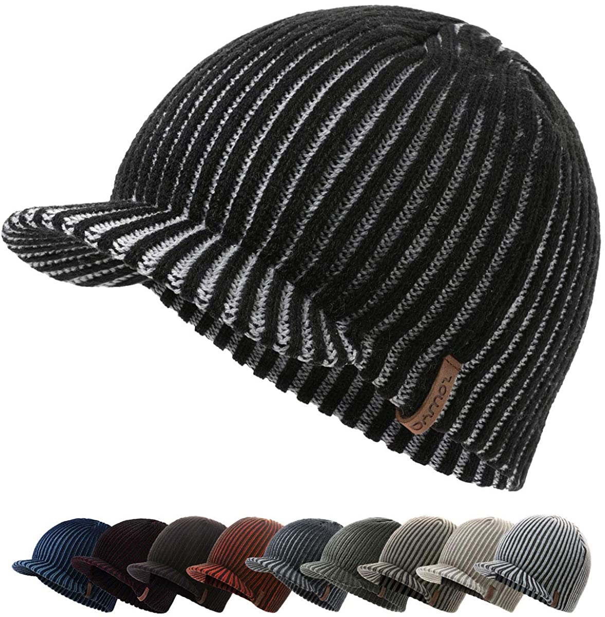 Mens and Womens Skullies Beanies is More Democracy Classic Toboggan Hat Sports & Outdoors Warm Hat Gray 
