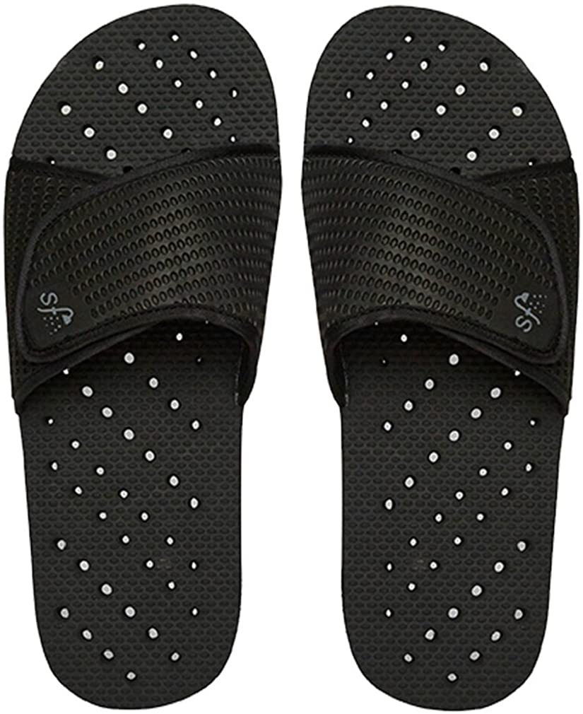 Dorm and Gym Showaflops Mens Antimicrobial Shower & Water Sandals for Pool Beach Road Warrior Group