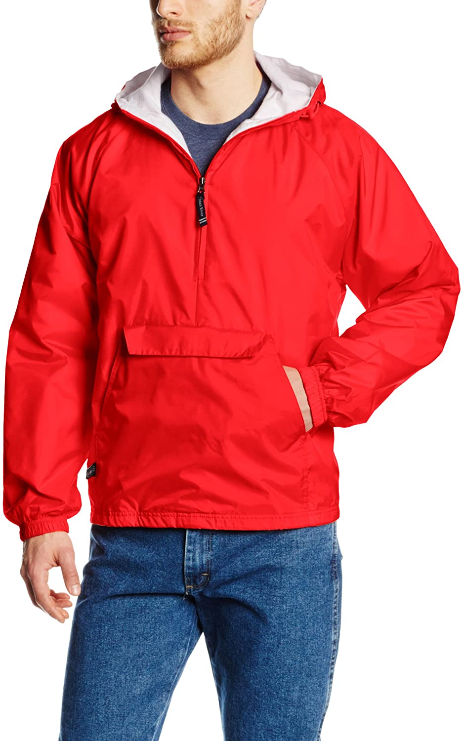 Charles River Apparel Wind & Water-Resistant Pullover Rain Jacket (Reg/Ext  Sizes