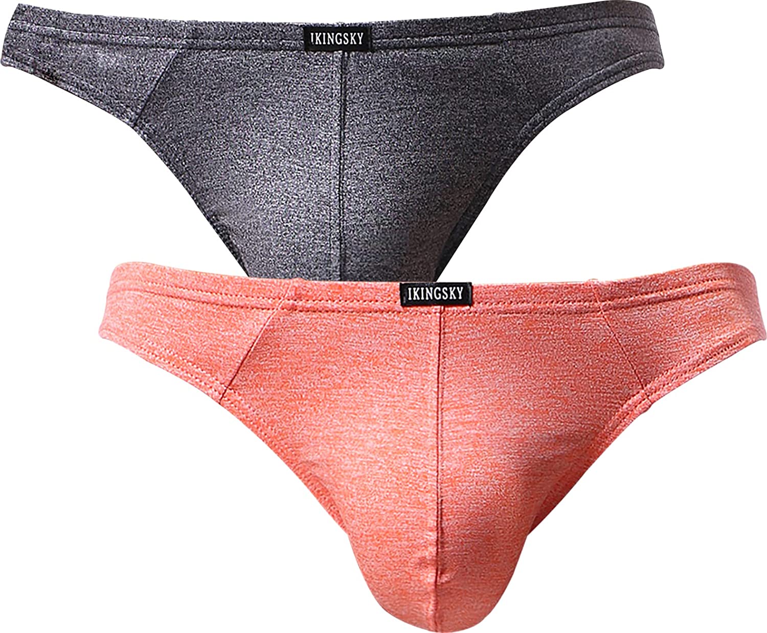 iKingsky Mens Stretch Thong Underwear Soft T-Back Mens Under Panties 