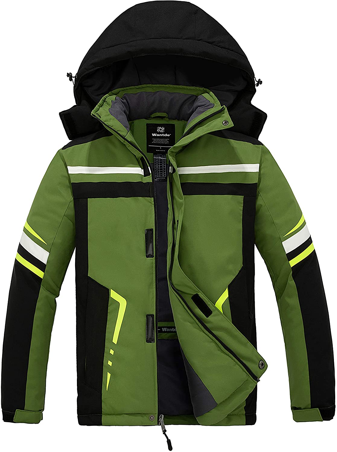 wantdo men's mountain ski jacket