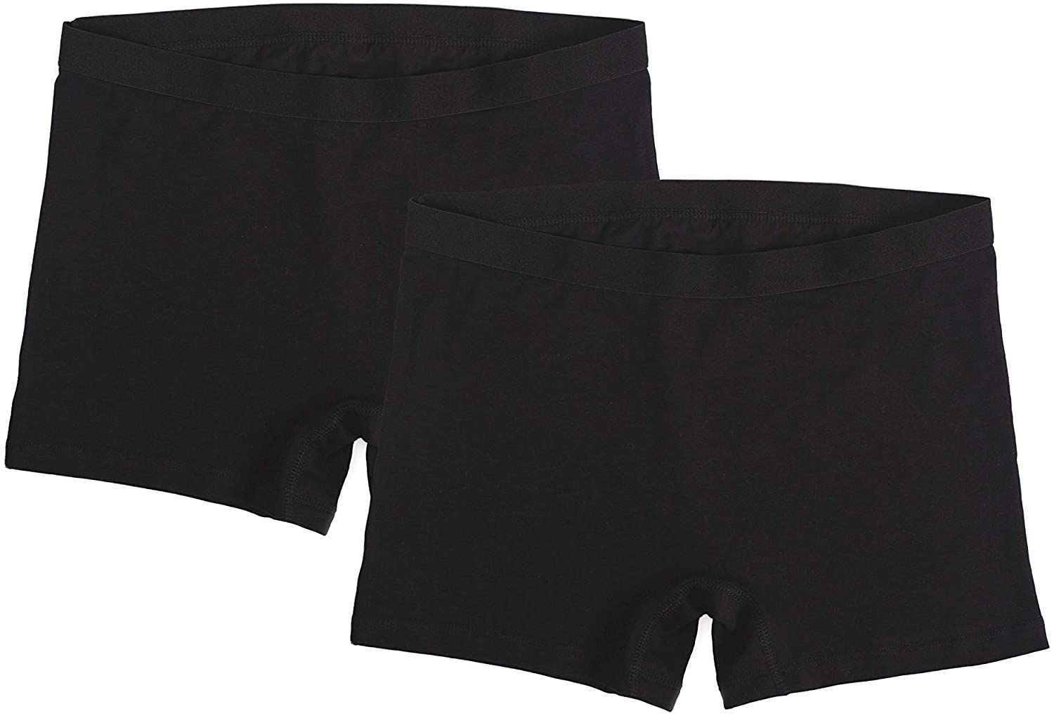 EVARI Women's Boyshort Panties Comfortable Cotton Underwear Pack of 5 ...