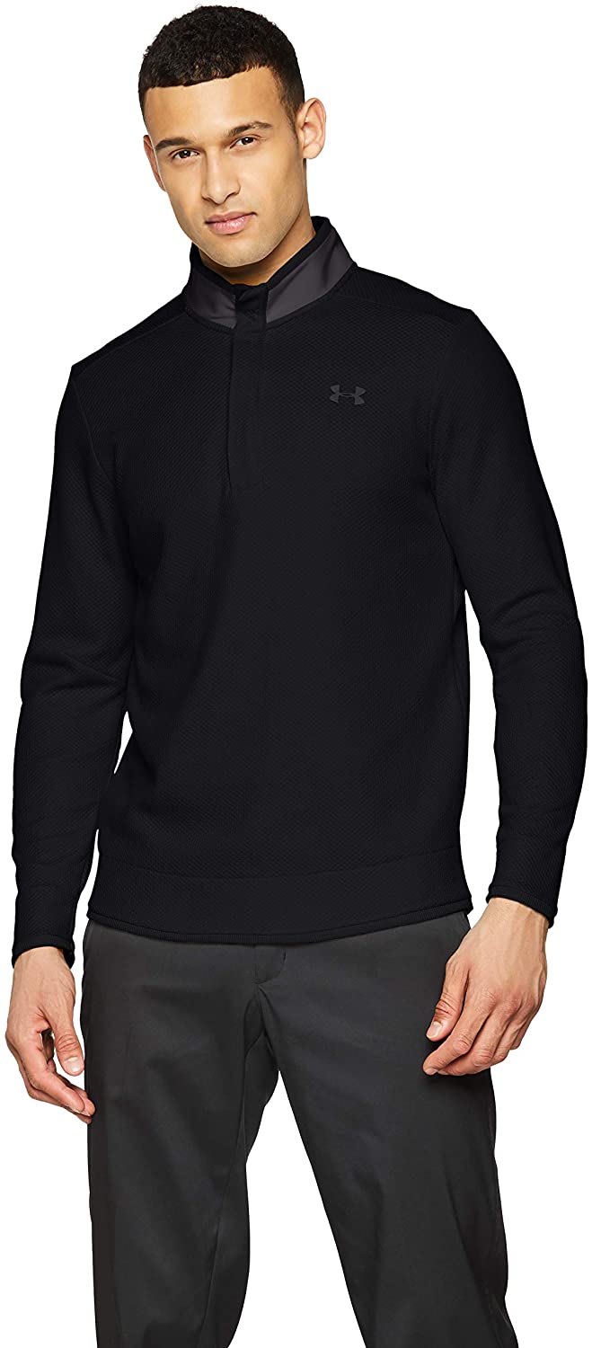 under armour storm sf snap mock sweater