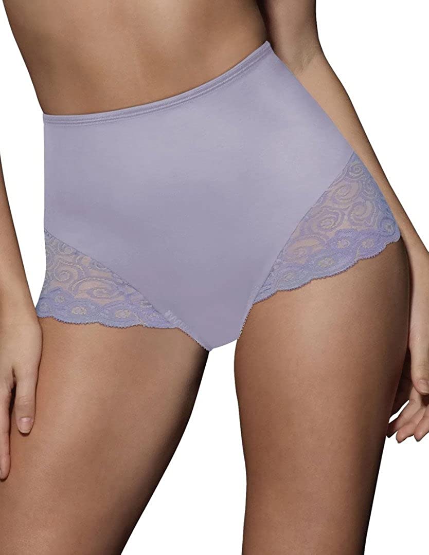 Bali Women's Firm Control Shapewear Brief with Lace Fajas 2-Pack