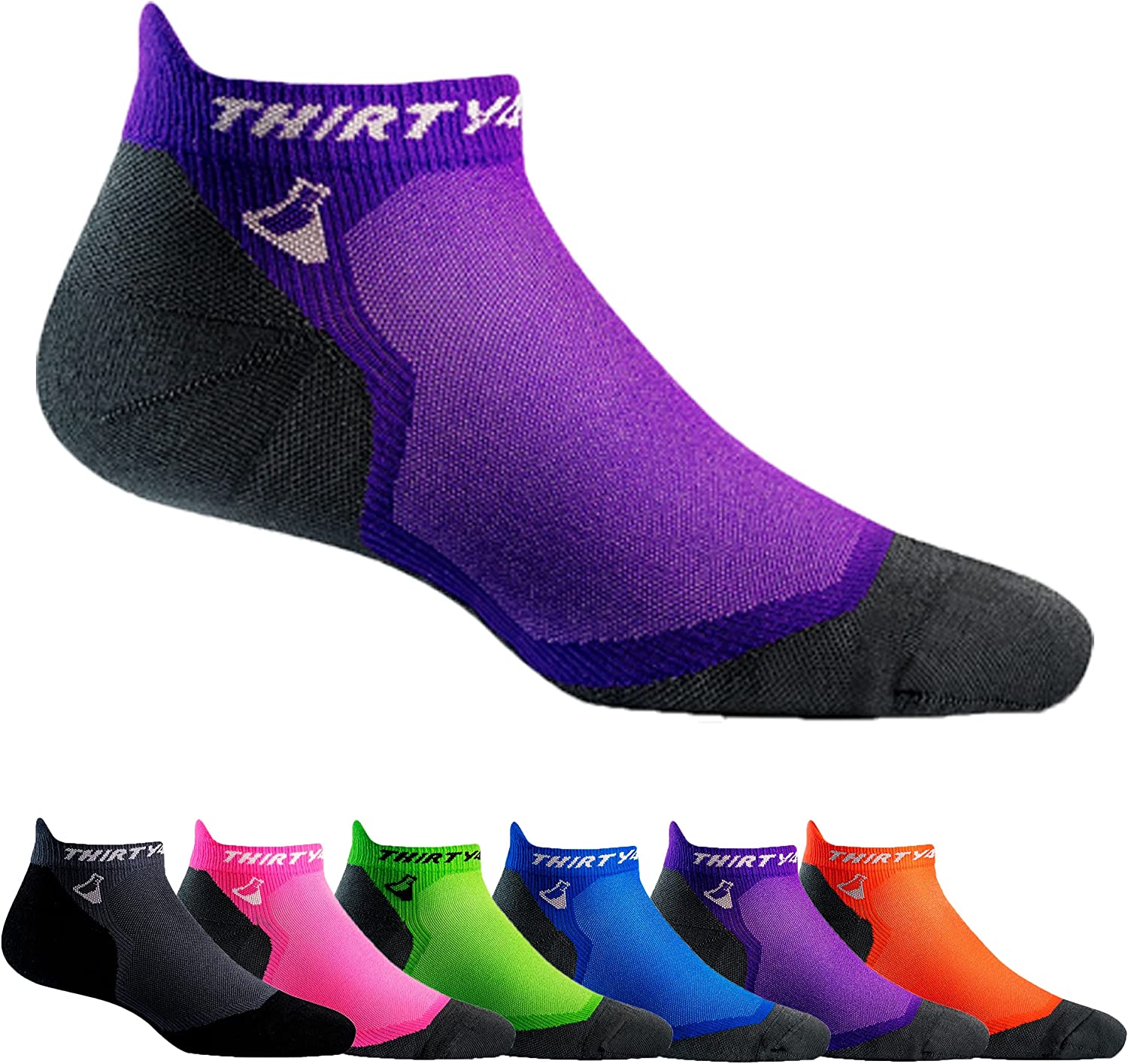  Thirty48 Ultralight Athletic Running Socks for Men and