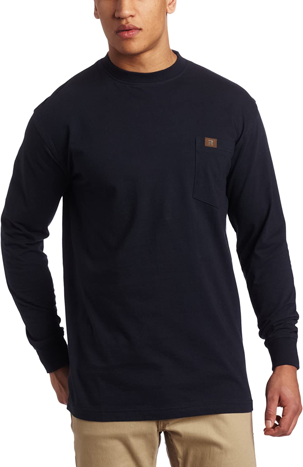 Wrangler Riggs Workwear Men's Long Sleeve Pocket Performance T-Shirt 