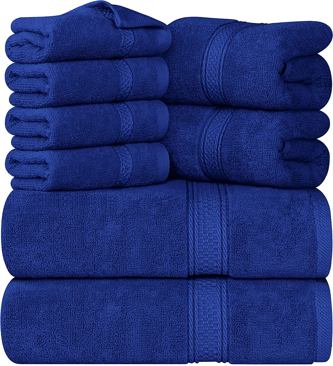 GetUSCart- Utopia Towels - Bath Towels Set, Electric Blue
