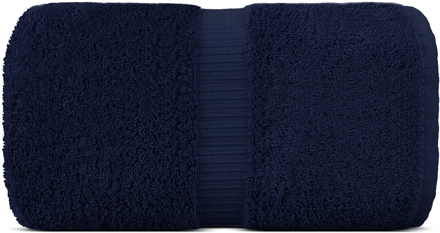 Chakir Turkish Linens 100% Cotton Premium Turkish Towels for Bathroom 27 x 54 (4-Piece Bath Towels - Plum)
