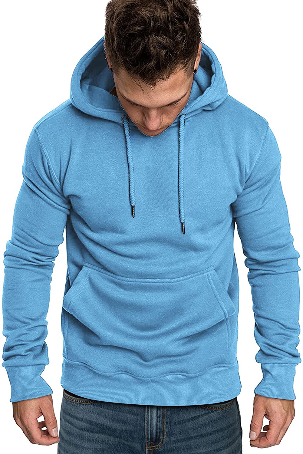 COOFANDY Men's Hoodies Sweatshirts Casual Lightweight Long Sleeves Athletic Pullovers 