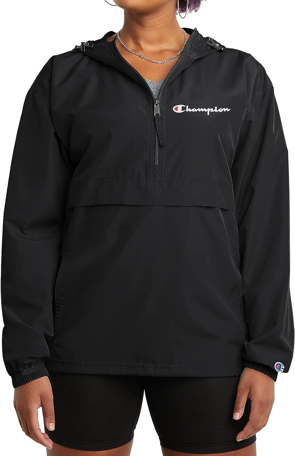 Women's champion store windbreaker jacket